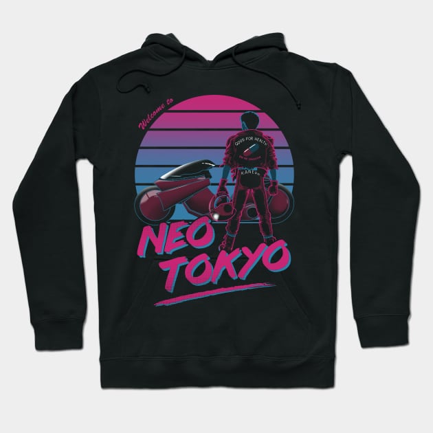 Welcome to Neo Tokyo Hoodie by ddjvigo